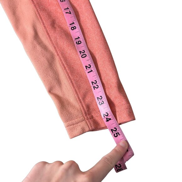 North Face Full Zip Hooded Jacket Salmon Orange Size Medium - Picture 7 of 9